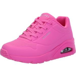 Skechers Women's Uno Stand on Air Sneakers (8, Hot Pink)