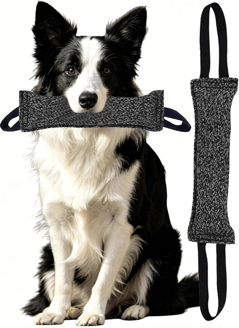 Dog Tug Toy, Interactive Training Indoor Outdoor Play Toy for Small Medium Breed Dogs