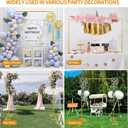 8.2FT Square Arch Backdrop Stand,Metal Gold Backdrop Stand Heavy Duty Adjustable,Extra 2 Clamps Change Over The Table Rod Stand,Wedding Balloon Arch Stand for Valentine Parties Decoration