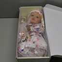 BABESIDE Reborn Baby Dolls - 20-inch Cute Soft Vinyl Realistic Baby Doll Real Life Baby Dolls with Complete Accessories Perfect for Cuddling, Playtime, and Gift Giving (Pink)