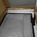 Large Turtle Basking Platform Dock, Acrylic Turtle Tank Topper with Ramp for 75/125 Gallon Aquarium, Fits 17-20 Inch Wide Tanks