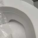 Drive Medical Raised Toilet Seat with Lock and Lid, Standard Seat, 4"