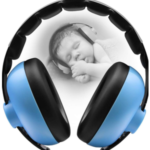BBTKCARE Baby Headphones Noise Cancelling Headphones for Babies for 3 Months to 3 Years (Blue)