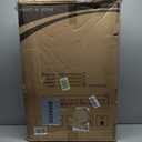 Patio Folding Sling Dining Chairs Portable Outdoor Indoor Backrest Household Seats for Outside Lawn Garden Balcony Pool Yard with Armrest Set of 4(Black)