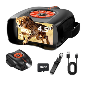 4K Night Vision Goggles for Adults: 4.5" IPS Screen Binoculars with 10X Zoom - Gifts for Men Dad Husband Boy Friend - 2624FT Digital Infrared Binocular for Camping Wildlife - Tech Gadgets Telescope