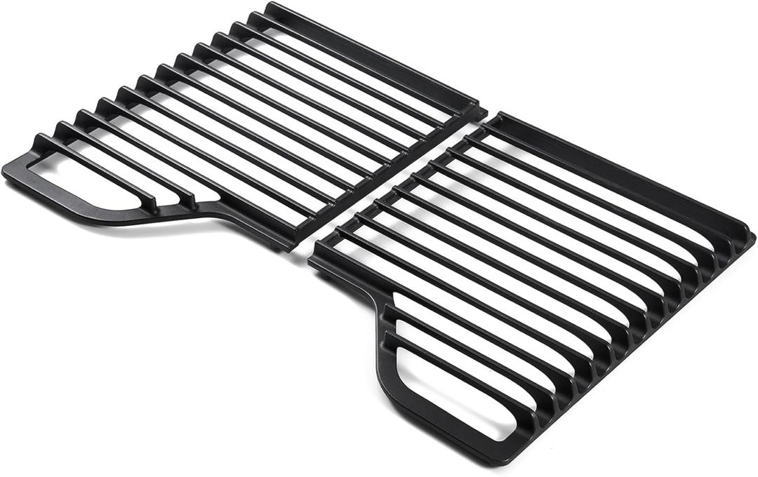 W10594440 Burner Grates Stove Replacement Parts for Whirlpool Gas Stove Range Grate Whirlpool Amana Ikea WCG55US0HS WCG55US0HS00 30 4 Burner Kit Wetstone Grate Cast Iron Cooktop Surface Grates 2 Pcs