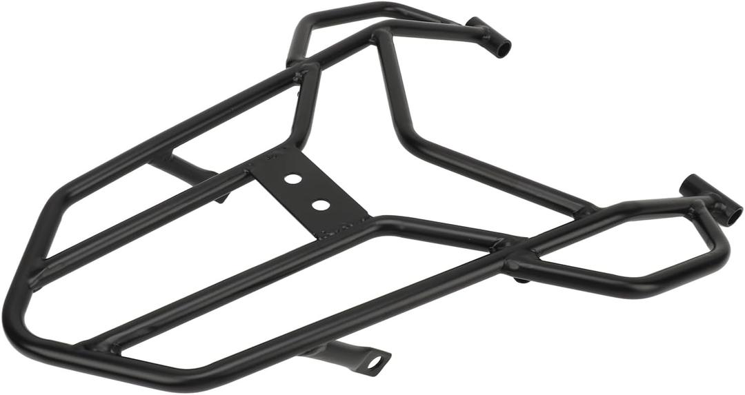 Akozon Motorcycle Luggage Rack, Metal Black Rear Cargo Carrier Shelf Holder Luggage Carrier Rack Fit for CRF300L CRF300 CRF250L CRF250