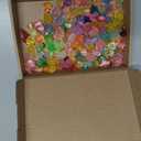 200pcs Luminous Mini Resin Animals 30 Types Miniature Resin Animal Figurines to Hide Bulk Glow in The Dark Tiny Ducks Frogs Small Cat Bunnies for Fairy Garden Micro Landscape Dollhouse Accessories