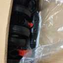 3 in 1 Pet Dog Stroller for Small Medium Dogs 10-50 lbs, Foldable Cat-Strollers for 2-Cats with Removable Carrier, Pet-Strollers for Cats with Storage Bag, Small Puppy-Stroller, Dog-Cart (Black)