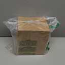 Oroklis 18oz Glass Tumbler with Handle & Lid  2-Pack Iced Coffee Cups with Straws, Glass Mug for Cold & Hot Beverages Travel Cup for Smoothies, Tea, and Juice (clear-Glacial pattern-2pack)