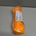 10 mm x 10 Meters Outdoor Rope for Marine, Hunting, Boating, Fishing, Rafting, Camping, Hiking, Anchor, Mooring, Floating, Dock Lines, Kayak, Canoe, Rescuing, Knotting Practice Red with Hook