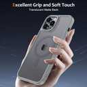 Anuck Case for iPhone 11 Pro Max Case Magnetic Phone Case Compatible with MagSafe, Soft TPU Bumper Hard Translucent Matte Back Slim Fit Shockproof Protective Cover for Men Women Girls - Gray