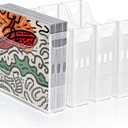 dndsim 4PCS 12x12 Paper Storage, Scrapbook Paper Storage, 12x12 paper storage organizer,for Holding scrapbook organizer, Card Stock