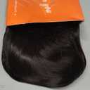 Hair Toppers for Women with Thinning Hair, 16 Inch Toppers Hair Pieces for Women Side Part Clip in Bangs 360 3D Curly (Natural Black)