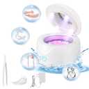 Ultrasonic Retainer Cleaner Machine 45kHz 200ml Portable Ultra Sonic Retainer Cleaner for Dental Retainer Mouth Guards Aligner Night Guard Braces Toothbrush Jewelry