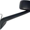 Replacement Chrome Hood Mirror Fit Freightliner Cascadia 2018-onward (Black Driver (LH) Side)