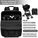Stroller Travel Bag Fits GB Pockit With GB Pocket Air Plus Lightweight Stroller Foldable Stroller Travel Bag, Stroller Bag for Airplane