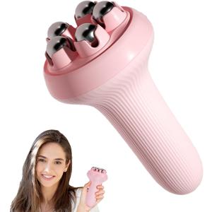 Handheld Massage Ball Roller for Muscle & Myofascial Release  Trigger Point Therapy for Back, Neck, Legs  Sore Muscle Relief, Portable Deep Tissue Massager for Athletes & Office Workers