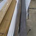 Paramondo Retractable Door Screen for Single Door, Free Stop Sliding Patio Doors - Durable White Aluminium Frames with Fiberglass Mesh - White, Size 38 9/16" Wide x 81 3/8" High