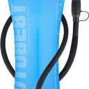 UTOBEST Hydration Bladder,TPU Water Bladder,Water Bladder for Hiking Backpack,BPA Free,Wide Opening,Leak-Proof,Water Reservoir for Hiking Cycling Camping Running (Blue-3L)