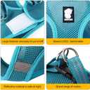HEYWEAN Cat Harness and Leash - Ultra Light Escape Proof Kitten Collar Cat Walking Jacket with Running Cushioning Soft and Comfortable Suitable for Puppies Rabbits, Large