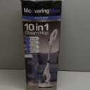 11-in-1 Steam Mop, 1550W Powerful Handheld Steam Cleaner, 260F Multi-Functional Floor Steamer with 21.3FT Cord for Floors, Hardwood, Tiles, Grout, Windows, Kitchen, Bath, Adjustable (Grey)