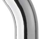 7" Bull Horn Chrome Exhaust Stack 5"OD Reduced Bottom,36" Length