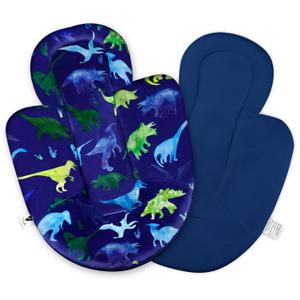 TANOFAR Infant Insert, Newborn Head & Body Support Insert Cushion for Newborn to Toddler, Compatible with 4Moms MamaRoo and RockaRoo Swing, Reversible Design, Soft Breathable, Dinosaur