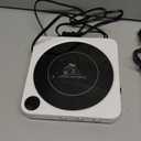 Mug Warmer - 36W Coffee Mug Warmer for Desk with Temperature Display, 2-12Hrs Auto Shut Off, Smart Candle Warmer - Ideal Coffee Gifts Accessories Keep Beverages Coffee Warmer (White), Pack 2