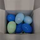 DIYDEC 24pcs Prefilled with Easter Eggs 3D Printed Animals, Mini 3D Printed Ocean Figurines Gifts Toys for Kids Easter Basket Stuffers for Boy Girl School Classroom Prizes Hunt Supplies Party Favors