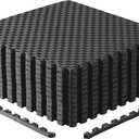CAP 24-Inch Interlocking EVA Foam Puzzle Exercise Mat, 3/4-Inch