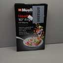 Mueller Frying Pan, Heavy Duty German Stone Coating Non Stick Frying Pans, No PFOA or APEO, Paella Pan, Dishwasher and Oven Safe, Even Heat Distribution, Cool Stainless Steel Handle, Light Grey (10 Inch)
