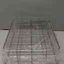 Extra Large Tea Bag Organizers and Storage, Clear Acrylic Tea Box Organizer Storage Box with Lid, Teabag Holder Organizer for Countertop, Cabinet, Drink Packets Caddy for 16 Different Types