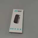 COMSOON Bluetooth Receiver for Car, Noise Cancelling 3.5mm AUX Bluetooth Car Adapter, Wireless Audio Receiver for Home Stereo/Wired Headphones, Hands-Free Call, 16H Battery Life - Black+Silver