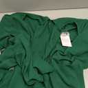 PRETTYGARDEN Women's Fall Jumpsuits Dressy Casual Pants Romper Spring Long Sleeve V Neck Belt Pockets One Piece Outfits (X-Large, Dark Green)