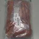 Terracotta Boho Linen Shower Curtain, Country Farmhouse Bath Decor Shower Curtains Neutral Cloth Weighted Textured Fabric Bath Curtain Liner with Hooks, 72x72