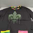 Mardi Gras Shirt With Pockets, XL
