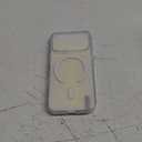 PopSockets iPhone 17 Pro Phone Case Compatible with MagSafe, for iPhone 17 Pro, Wireless Charging Compatible, Case Only - Clear