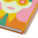 Olimpia Zagnoli Pink Midsized Lined Notebook