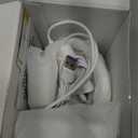 Glocusent 5W 36 LED Reading Clip on Light for Bed, Eye Caring Bed Lamp, 3 Colors & 5 Brightness Levels for Headboard with Adapter, Perfect for Reading, Working & Studying (White)