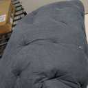 blue cordoroy Sleeping Mat single