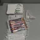 Sinmoe 120 Pcs Bible Gifts Set Include 30 Bible Verses Bookmarks 30 Scripture Ballpoint Pens 30 Christian Notebooks 30 White Organza Bags for Women Men Party Decoration