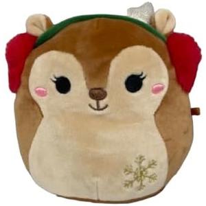 Squishmallows Official KellyToy Christmas 2023 - Choose 5-inch or 8-inch (Darla Fawn Reindeer, 5 Inch), SQXM23