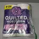 Quilted Northern Ultra Plush Toilet Paper, 6 Mega Rolls = 24 Regular Rolls, 3X Thicker*, 3 Ply Soft Toilet Tissue | 3X Thicker*, Ultra Soft