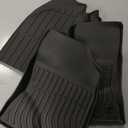 Wailtnb-Floor Mats & Cargo Liner for Toyota Corolla 2014-2019 (Only Sedan Model) Waterproof Durable Easy to Clean All Weather Car Mat Custom Fit Corolla Accessories Black