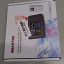 SMARTRO SC91 Projection Alarm Clock for Bedrooms with Weather Station, Wireless Indoor Outdoor Thermometer, Temperature Humidity Monitor Gauge Hygrometer