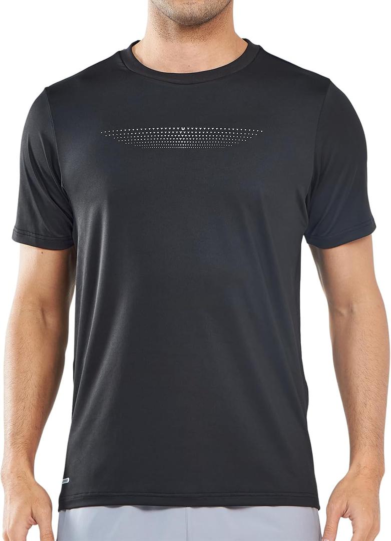 NORTHYARD Men's Workout Gym T-Shirts Lightweight Running Athletic Short Sleeve Quick Dry Shirt Tops (M)