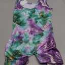 HOZIY Gymnastics Leotards for Girls with Shorts Toddlers Biketards Rainbow Unicorn Dinosaur Mermaid Leopard Flower Galaxy 1-2 T