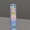 Drinking Games,Leather Mat Drinking Board Game for Adults,Interactive Girls Night Drinking Games,Bachelorette Party Games,Age 21+,2-8 Players (Sky Blue)