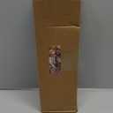 Artificial Eucalyptus Stems in Glass Vase with Faux Water,3Pcs Fake Plant with Double-Sided Green Leaves for Centerpiece(Double-Sided Green Eucalyptus)